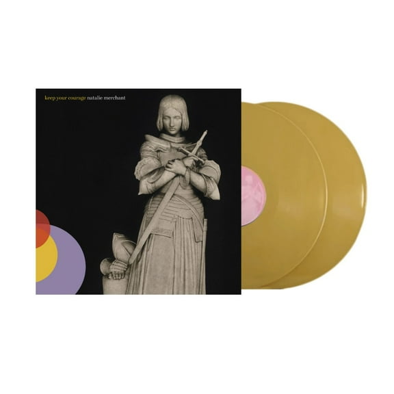 Natalie Merchant - Keep Your Courage Exclusive Limited Transparent Gold Color Vinyl LP Record