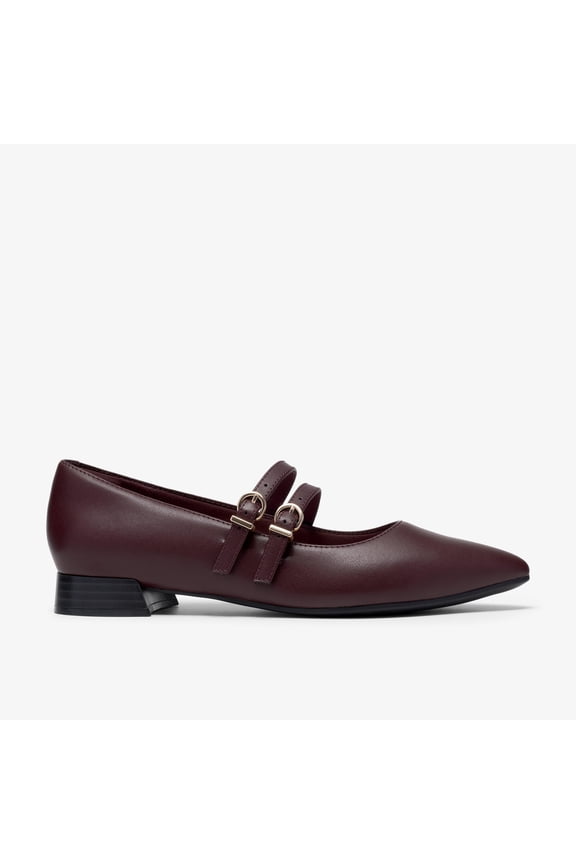 Natalyn Jane Burgundy Leather