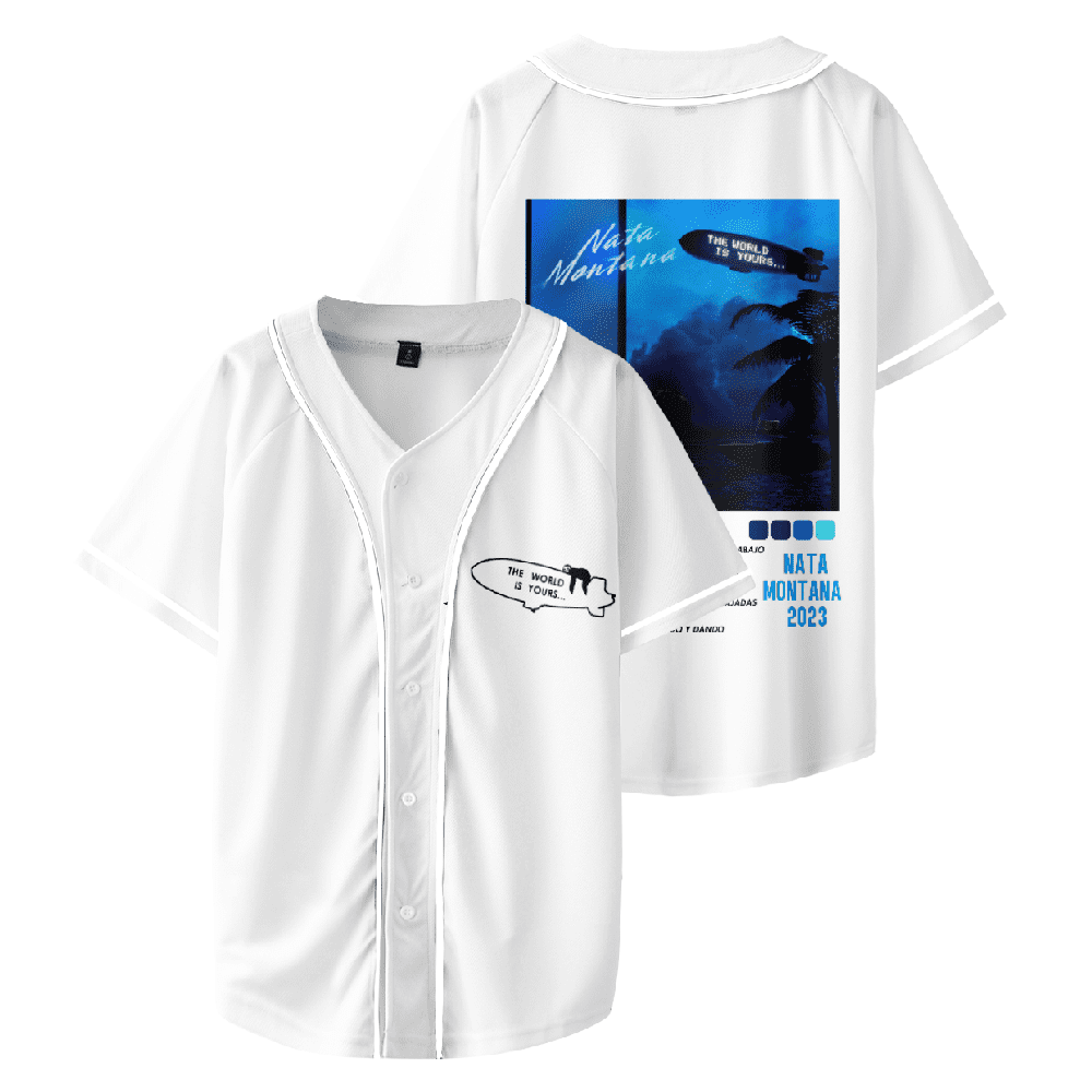 Natanael Cano Nata Montana Baseball Jersey Streetwear 3D Print Summer