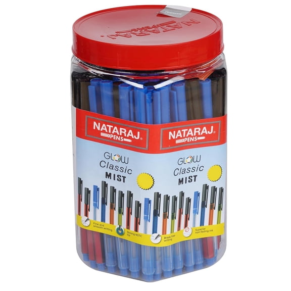 Nataraj GCM Ball Pen Jar-Count 100