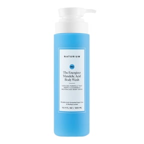 Naturium The Energizer Body Wash, Cooling & Refreshing Formula with Mandelic Acid, Deeply Cleanses & Neutralizes Body Odor, 16.9 fl oz