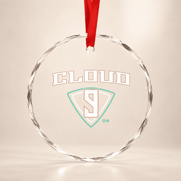 Natasha Cloud: Ny 9 - New York Basketball Glass Ornament