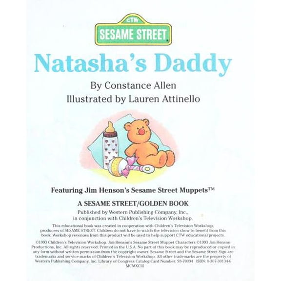 Pre-Owned Natasha's Daddy (A First Little Golden Book) (Hardcover) 0307301346 9780307301345