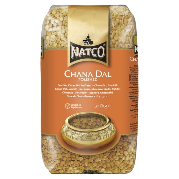 Natco Chana Dal 2Kg, Imported from Britain