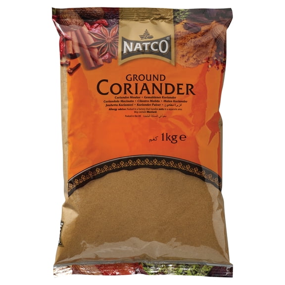 Natco Ground Coriander 1kg, Imported from Britain