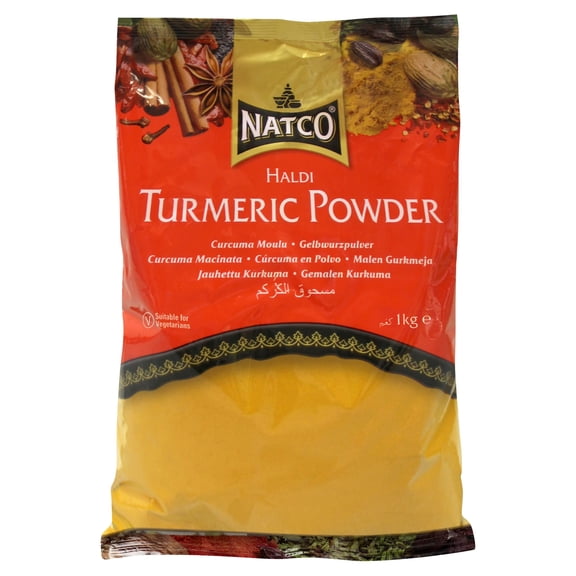 Natco Haldi Turmeric Powder 1kg, Imported from Britain