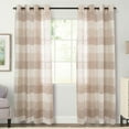 thumbnail image 1 of Natco Home Niles Plaid Grommet Single Curtain Panel, 1 of 5