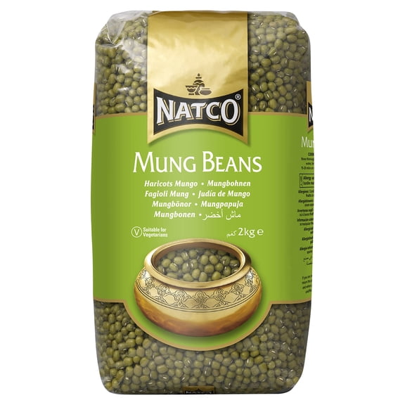 Natco Mung Beans 2Kg, Imported from Britain
