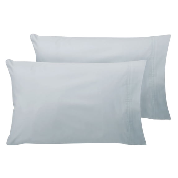 Nate Home by Nate Berkus 200TC Cotton Percale Pillowcase Set/2, Heron