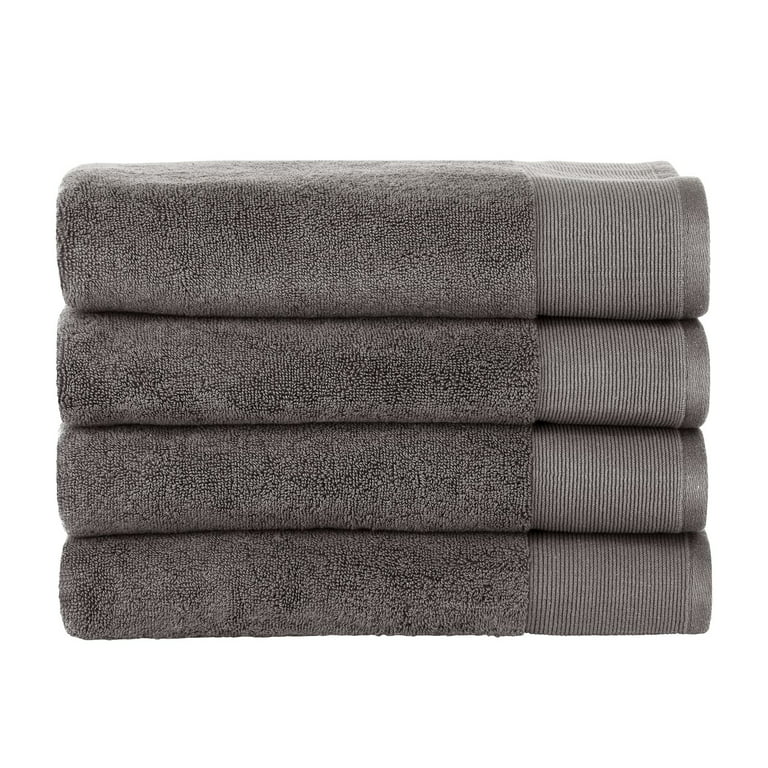 3-pack Cotton Terry Washcloths - Black - Home All
