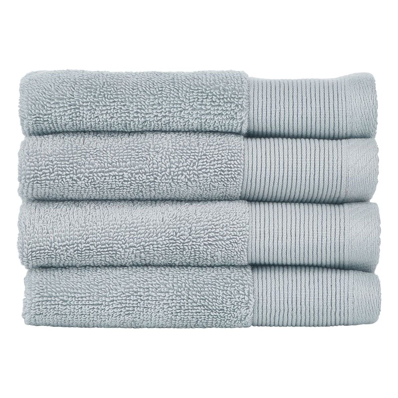 Nate Home by Nate Berkus 100% Cotton Terry 6-Piece Bath Towel Set | 2 Bath  Towels, Hand Towels, and Washcloths, 608 GSM, Ultra Soft, Absorbent for