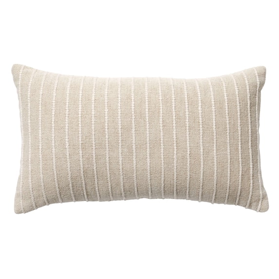 Nate Home by Nate Berkus Textured Decorative Pillow, 14" x 24", Natural