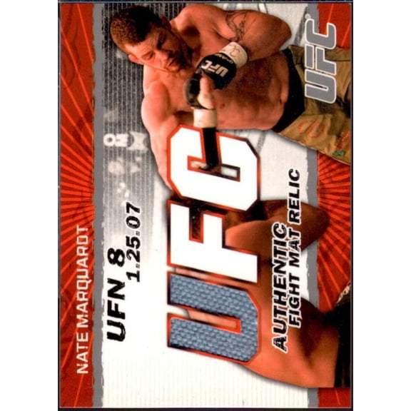 Nate Marquardt Card 2009 Topps UFC Fight Mat Relics #FMNM