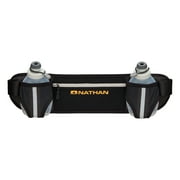Nathan Dual Bottle Hydration Belt Black/Marigold OSFA