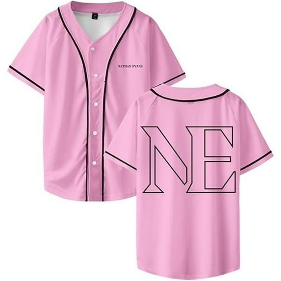 Nathan Evans Merch Logo Tour 2026 Baseball Jacket For Men And Women Stylish V-Neck Short-Sleeve T-Shirt