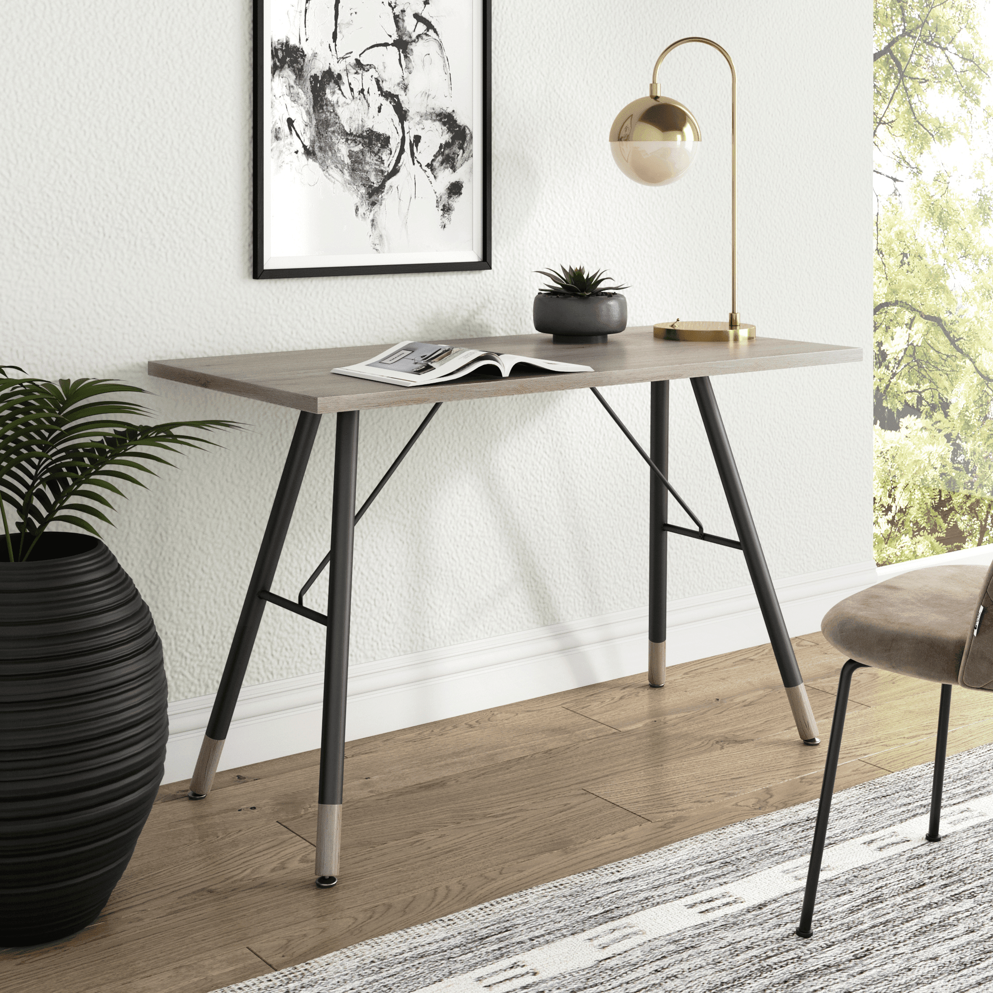 Black desk kmart deals