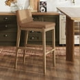 thumbnail image 1 of Nathan James Faux Leather Seat Bar Stool, 1 of 6