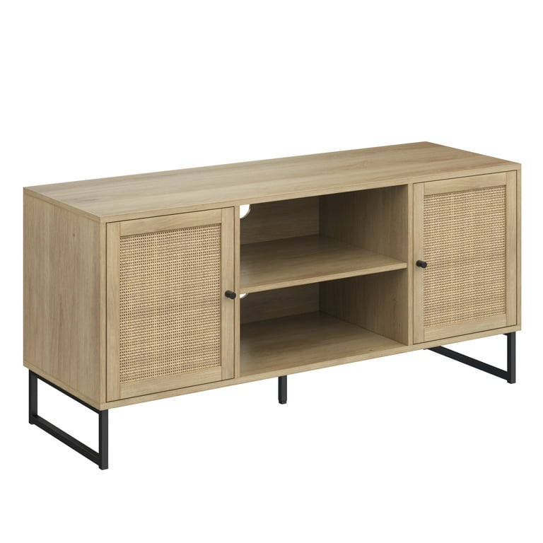 Nathan James Mina TV Stand with Doors for TVs up to 55