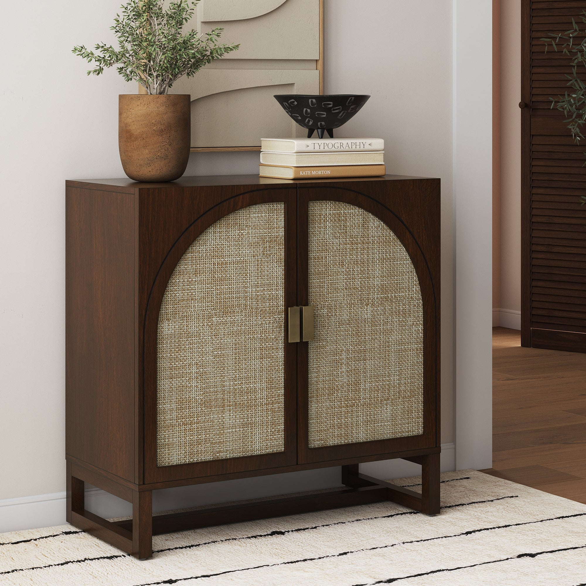 Nathan James Paxton Boho Wood Storage...