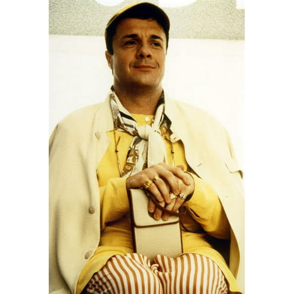 Nathan Lane as Albert Goldman in the Birdcage 24x36 Poster Seated Holding Purse