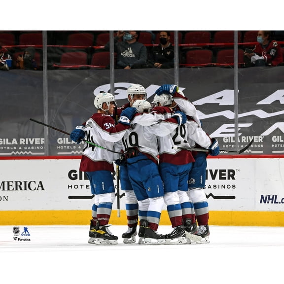 Nathan MacKinnon Colorado Avalanche Unsigned 200th Career Goal Photograph