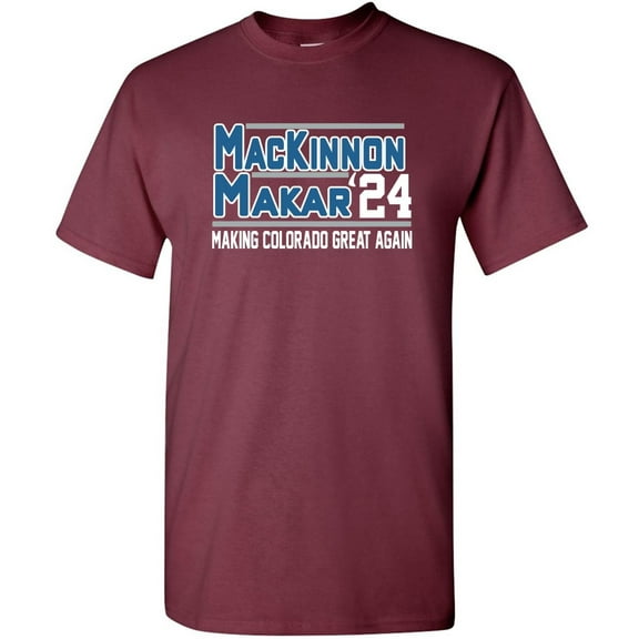 Nathan Mackinnon Cale Makar 24 Colorado Shirt T-Shirt