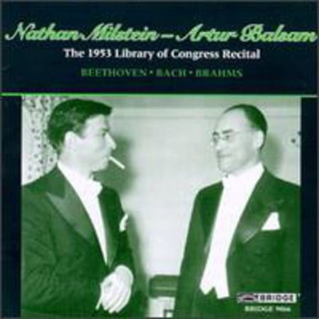Nathan Milstein - 1953 Library of Congress Recital - Music & Performance - CD