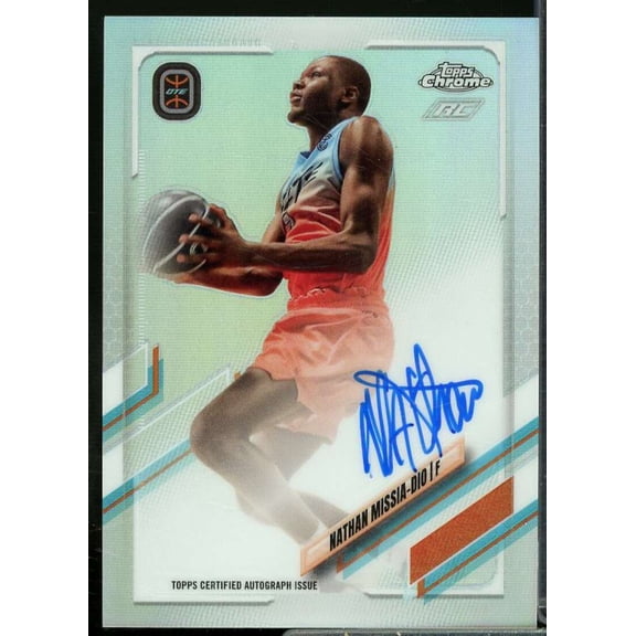 Nathan Missia-Dio Rookie 2021-22 Topps Chrome Overtime Elite Autographs #CANMD1
