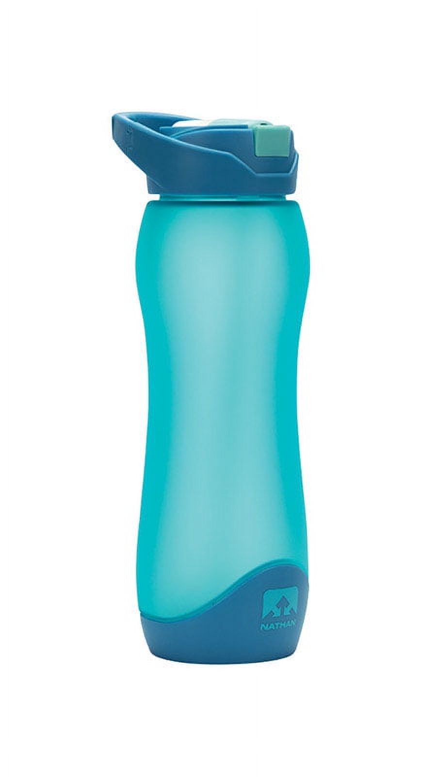 Nathan Borraccia Morbida Grip Corsa – 532 Ml, Senza BPA, Con Valvola A Morso E Tasca In Neoprene, Blu Radiance