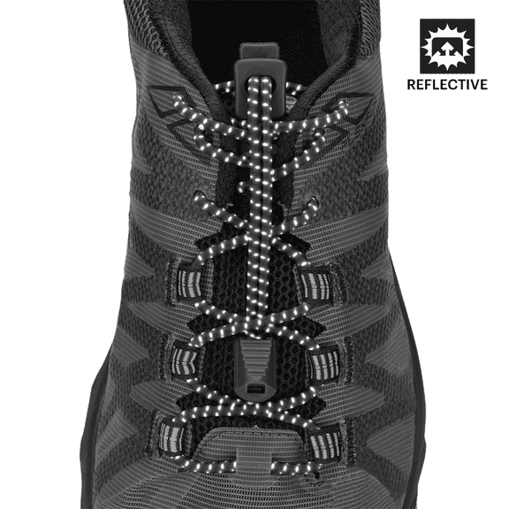 NATHAN Reflective Run Laces