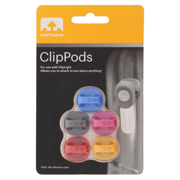 Nathan Unisex Clip Pod Pack Of 5 Multicolor Osfa