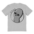 thumbnail image 1 of Nathan W Pyle Whoa Graphic Sport Grey Men's Cotton T-Shirt, 1 of 1