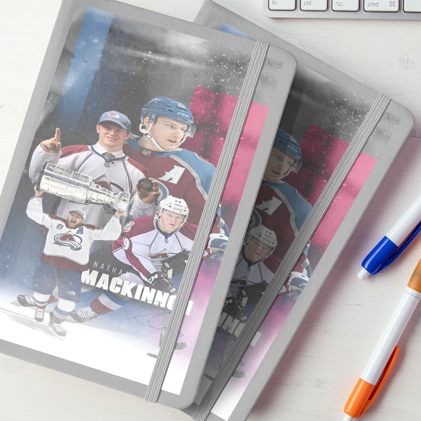 Nathan and MacKinnon Custom Printed Notebook. - Walmart.com