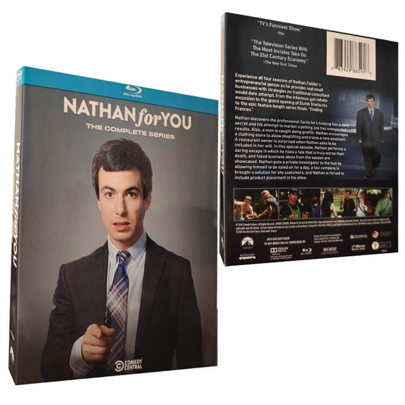 Nathan for You: The Complete Series  Seasons 1-4 (4-Disc BR Set)