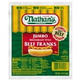 thumbnail image 1 of Nathan's Famous Jumbo Restaurant Style Beef Franks, 12 oz, 1 of 12