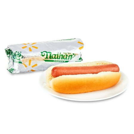 Nathan's Hot Dog, Hot and Ready-To-Eat