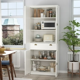 The Fridge Stand Supreme - Drawer Organization - White Frame with Light  Gray Drawers