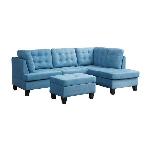 Nathaniel Home Champion Sectional Set, Multiple Colors