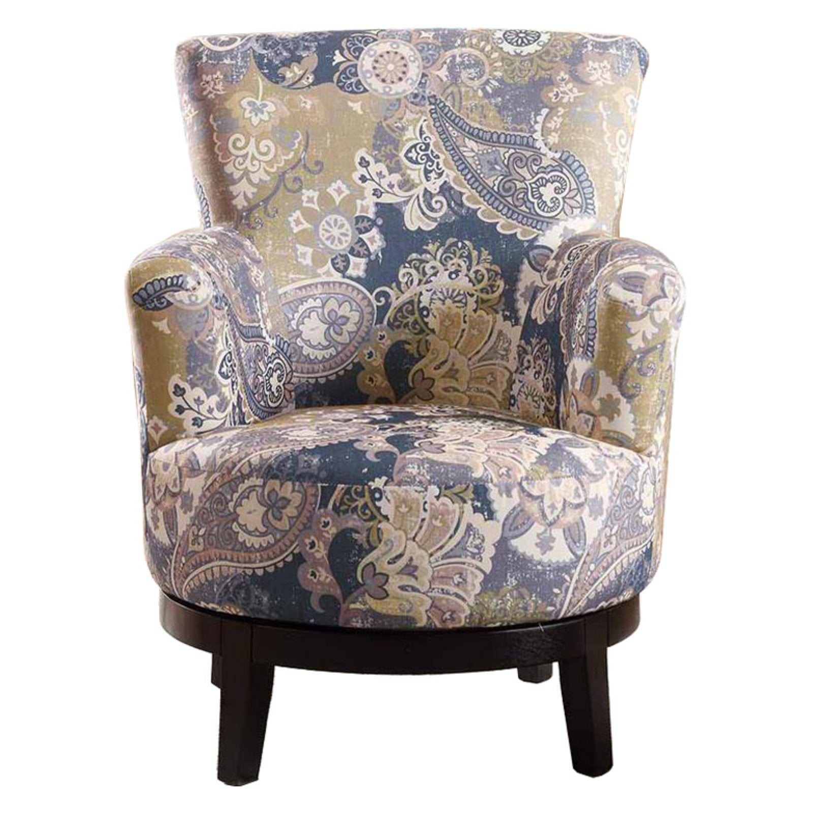 Nathaniel Home Swivel Accent Chair, Flower