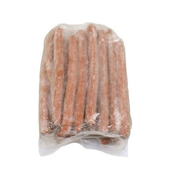 Nathans Famous 5/1 Skinless Beef Frank, 10 inch - 50 per pack -- 1 per case