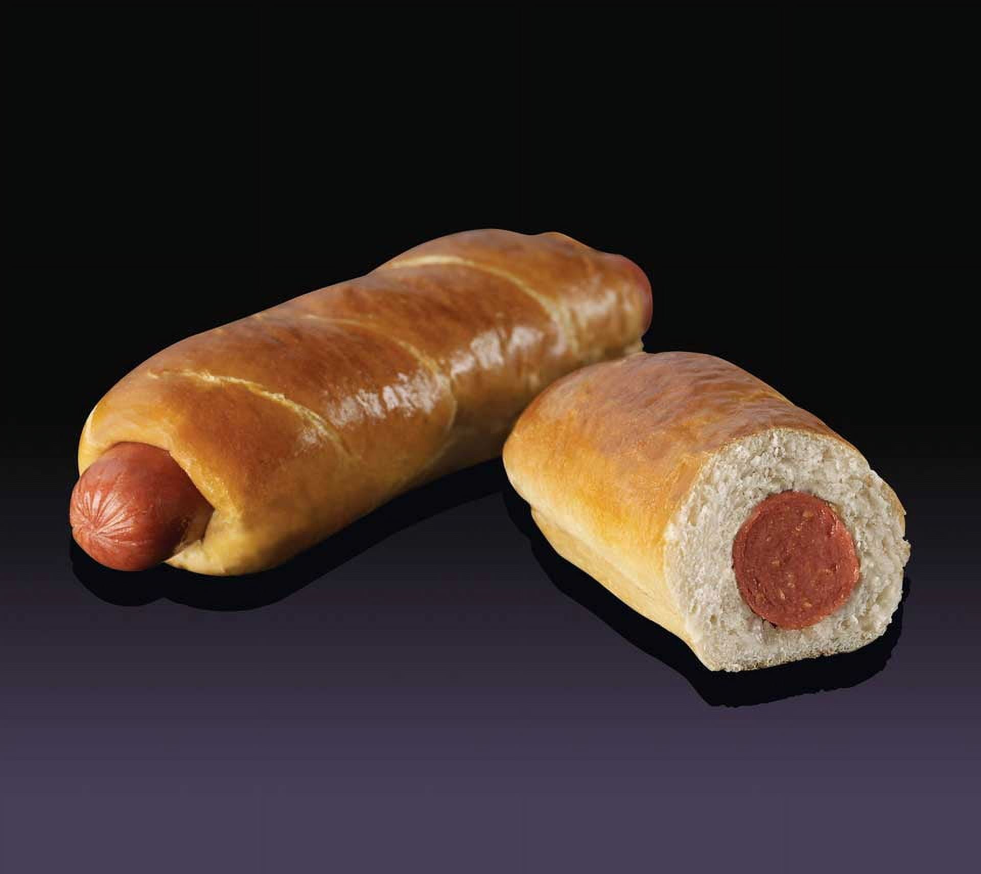 Nathans Famous Beef Pretzel Dog 42 count per pack 1 per case