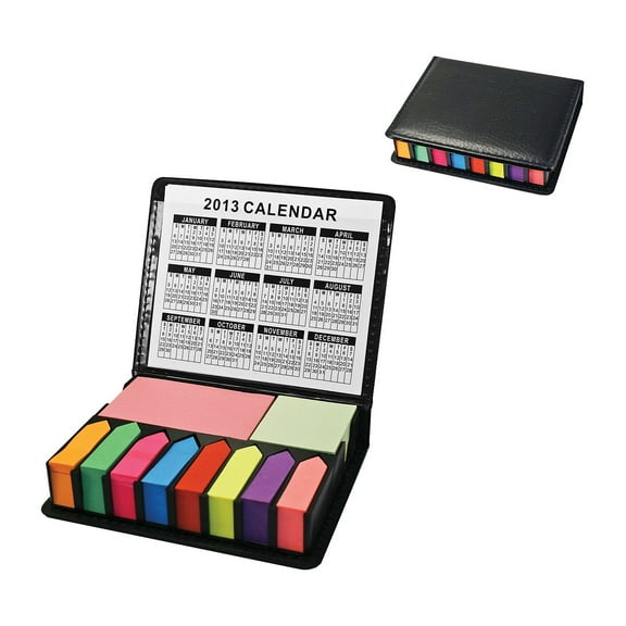 Natico Memo Holder With Eight Flags and Calendar 60-800