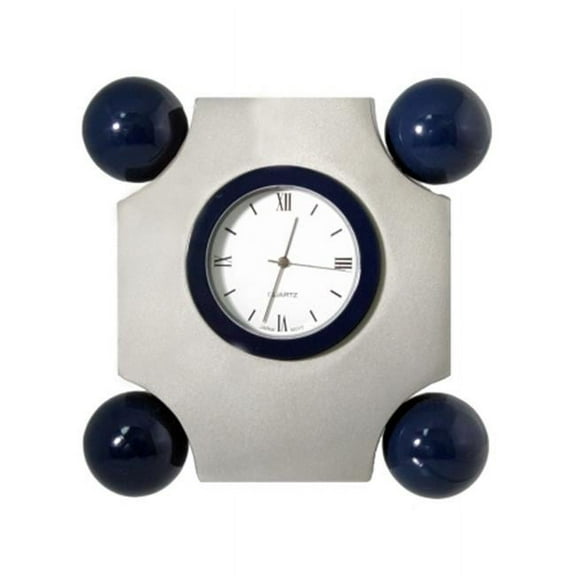 Natico Originals 10-3166 Clock  Art Deco With 4 Balls