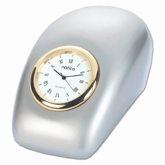 Natico Originals Clock Tron Pearl Silver