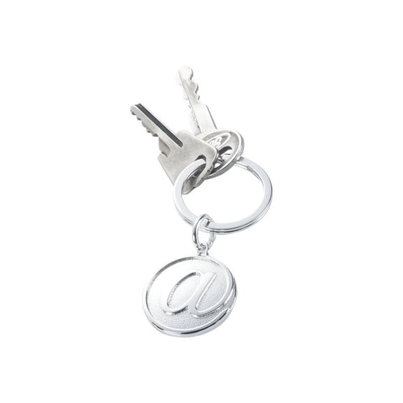 Natico Originals - Key ring - @ - 1.252 in - silver