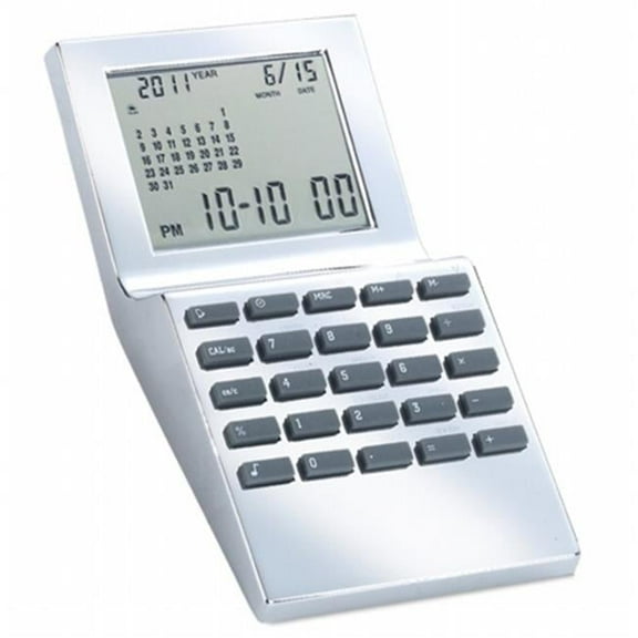 Natico Originals Wt-Alm- Calendar-Calc- Sil