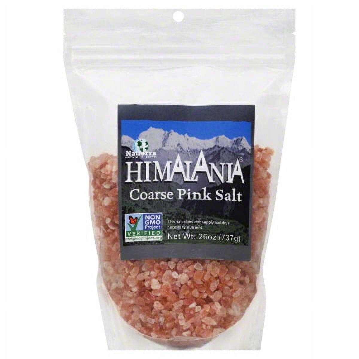 Natierra - Himalania Pink Salt - Refill Bag, 26oz | Multiple Choices