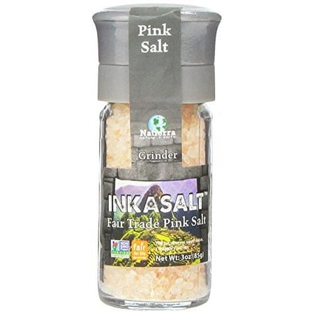 Natierra Inka Salt, Coarse Grinder, 3 Oz
