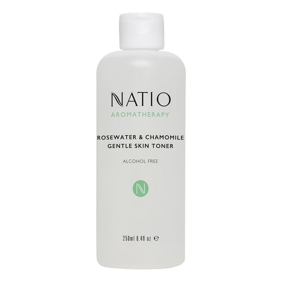 Natio Rosewater and Chamomile Gentle Skin Toner, Toner for Face, 8.4 oz