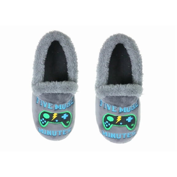 Nation Boys Aline Game Slippers Game Over Gaming Legend Sleep Mode Slippers (11-12)